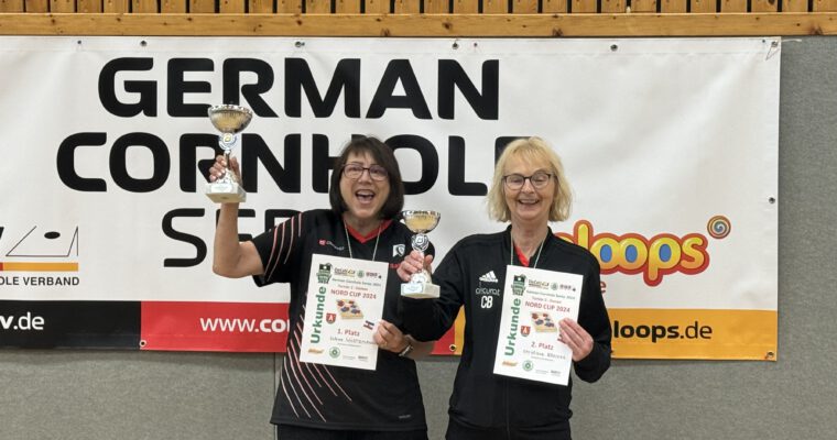 Ranking German Cornhole Series 2024 nach 2 von 3 Turnieren